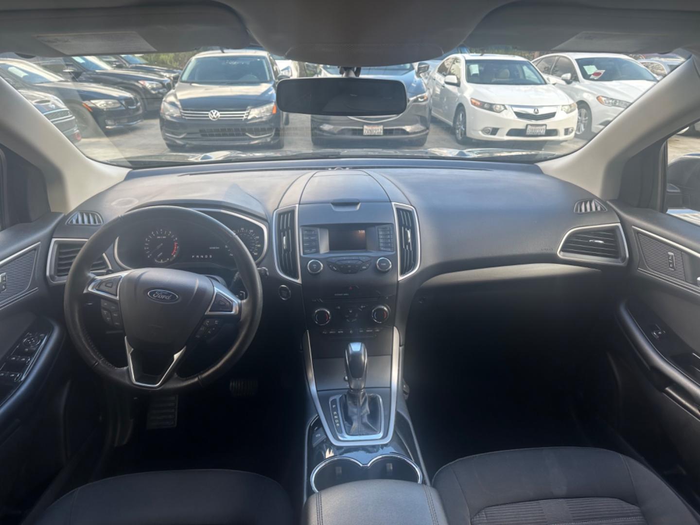 2016 Gray /Black Ford Edge SEL AWD (2FMPK4J93GB) with an 2.0L L4 DOHC 16V engine, 6A transmission, located at 30 S. Berkeley Avenue, Pasadena, CA, 91107, (626) 248-7567, 34.145447, -118.109398 - Photo#17